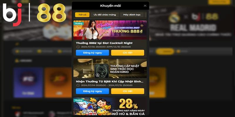 BJ88 - Review Chi Tiết Về Nổ Hũ Trực Tuyến Hấp Dẫn 3 Hệ thống jackpot và phần thưởng cơ hội thắng lớn
